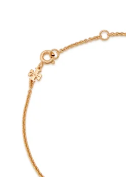 Icon pavé 18kt gold-plated bracelet