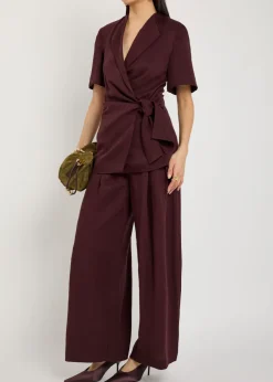 Ida wrap blazer