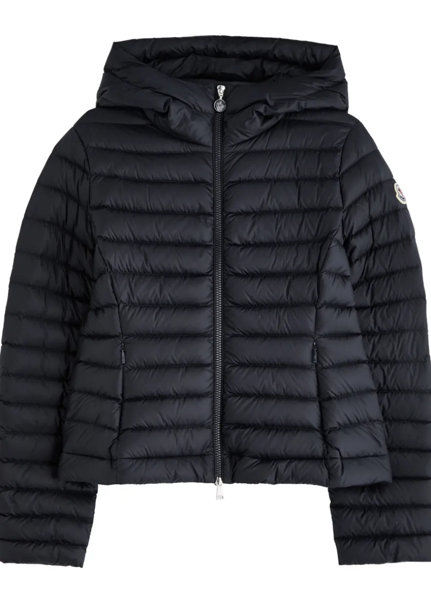 Ige hooded quilted shell jacket