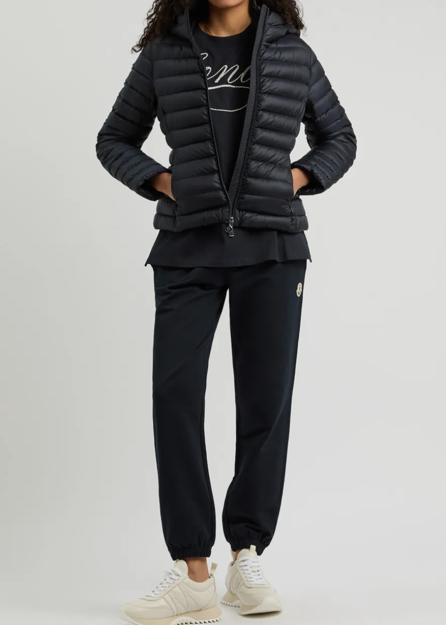Ige hooded quilted shell jacket