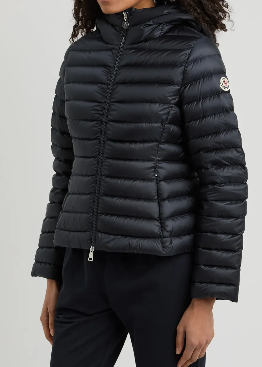 Ige hooded quilted shell jacket