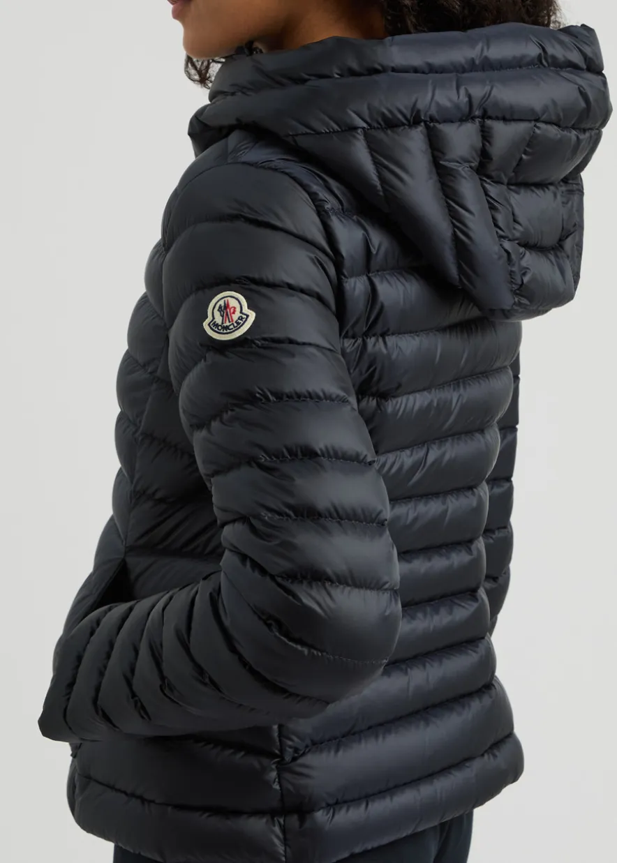 Ige hooded quilted shell jacket