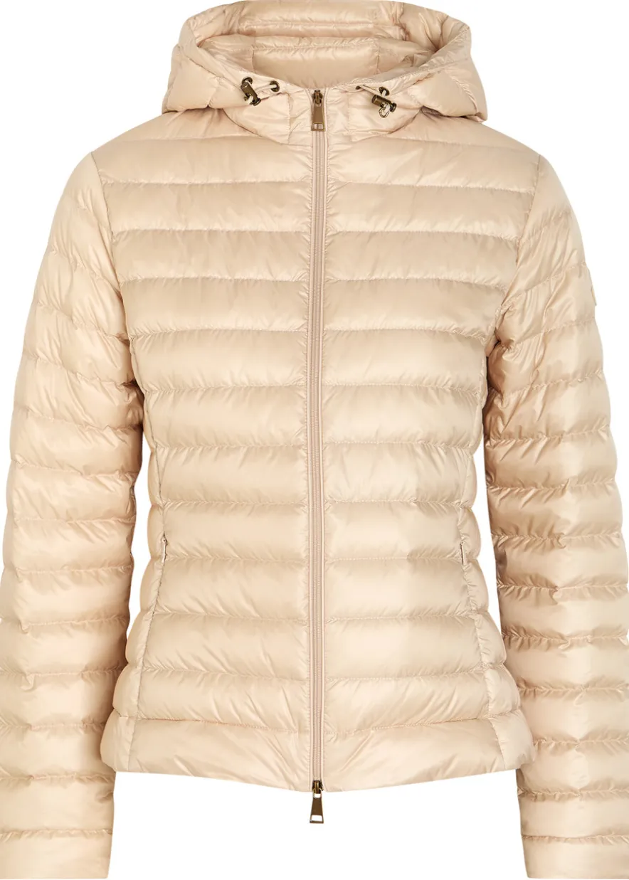 Igelhood padded hooded nylon jacket