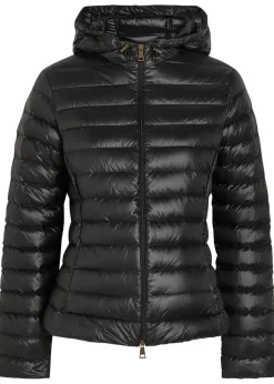 Igelhood padded hooded nylon jacket
