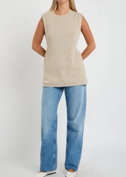Iggy knit silk top