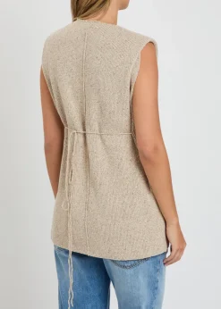 Iggy knit silk top