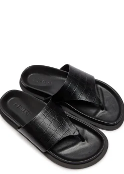 Imara suede flip flops