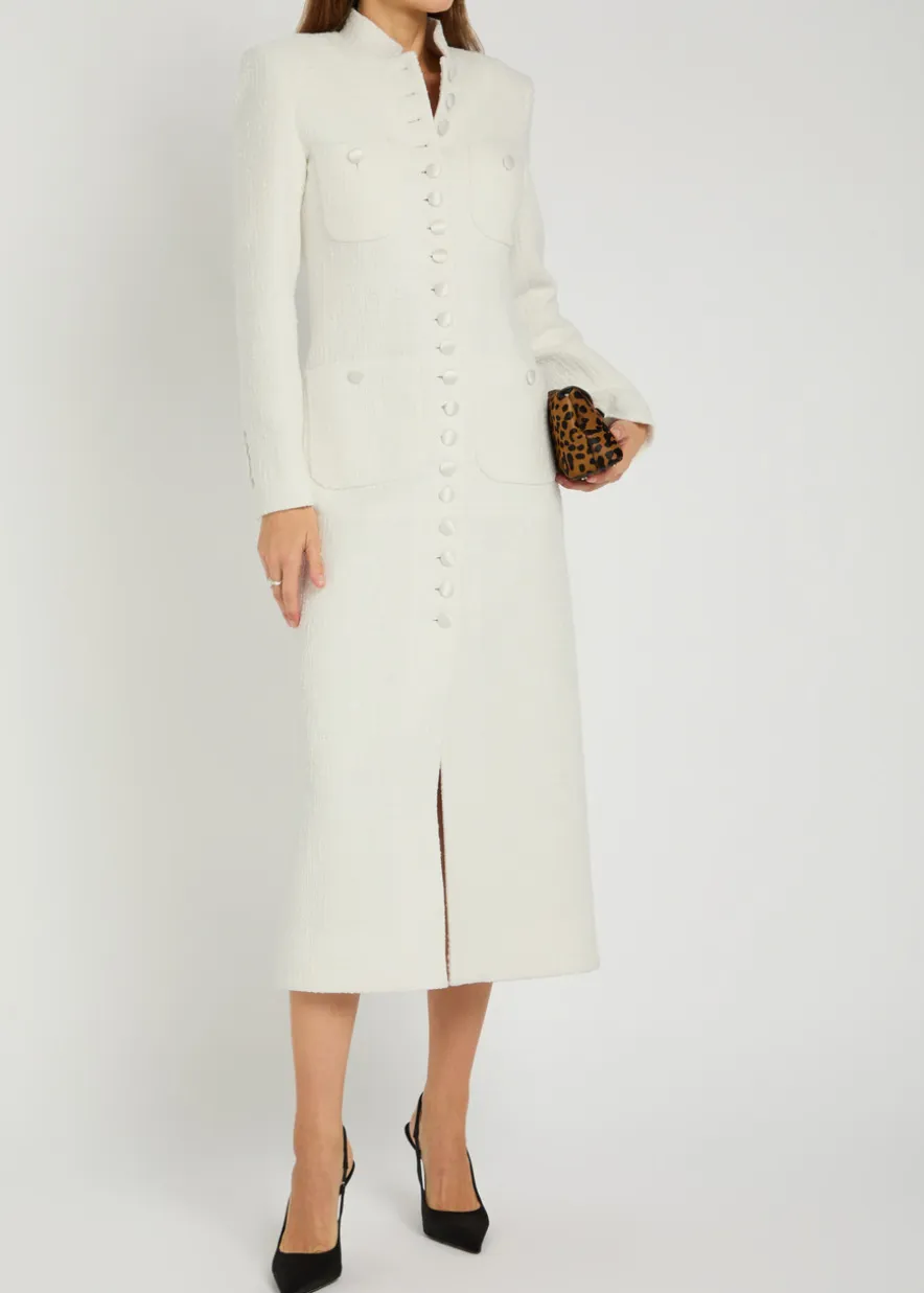 Imperial bouclé coat
