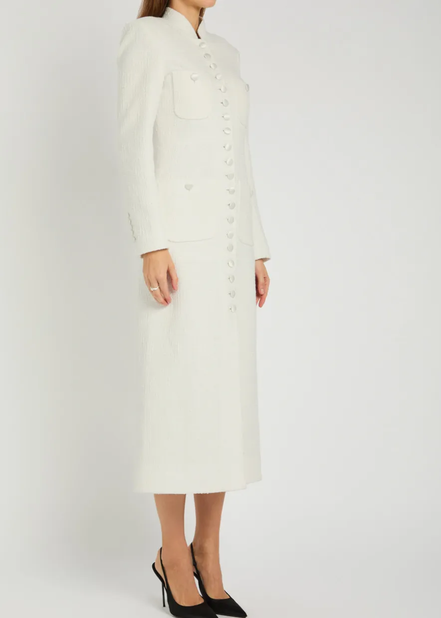 Imperial bouclé coat