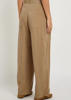 Inaya drawstring woven trousers