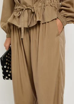 Inaya drawstring woven trousers