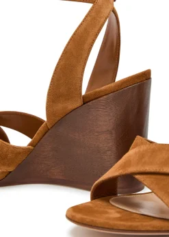 Ines 90 suede sandals