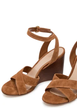 Ines 90 suede sandals