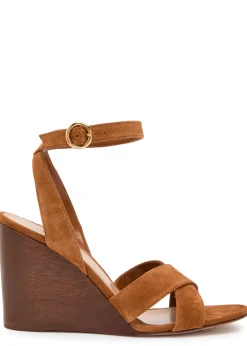 Ines 90 suede sandals