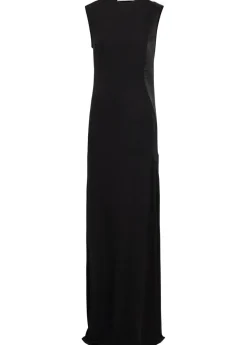 Infinity cut-out jersey maxi dress