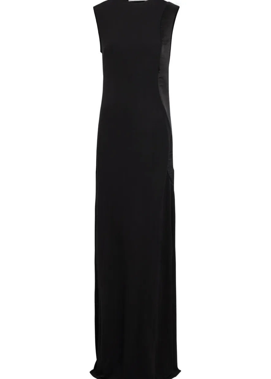 Infinity cut-out jersey maxi dress