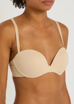 Inès Secret underwired strapless bra
