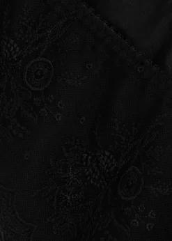 Intrigue embroidered tulle briefs
