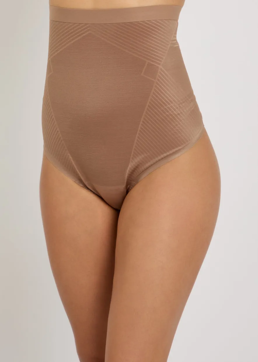 Invisible High-waist sculpting thong