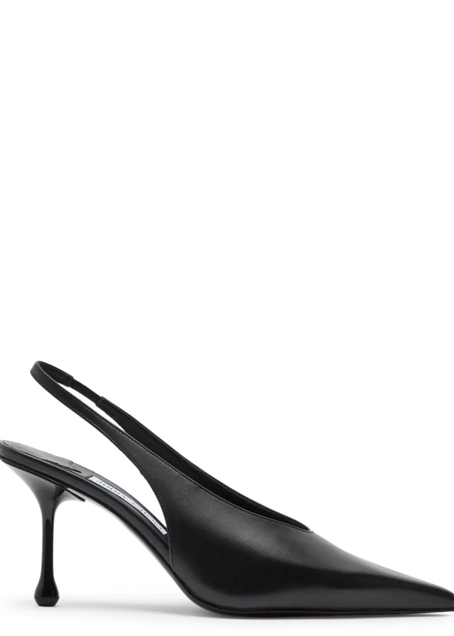 Isa 80 leather slingback pumps