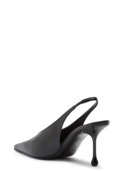 Isa 80 leather slingback pumps