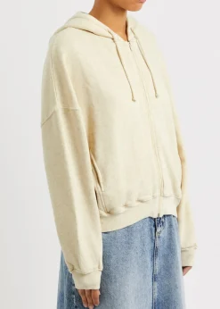 Itonay hooded cotton-blend sweatshirt