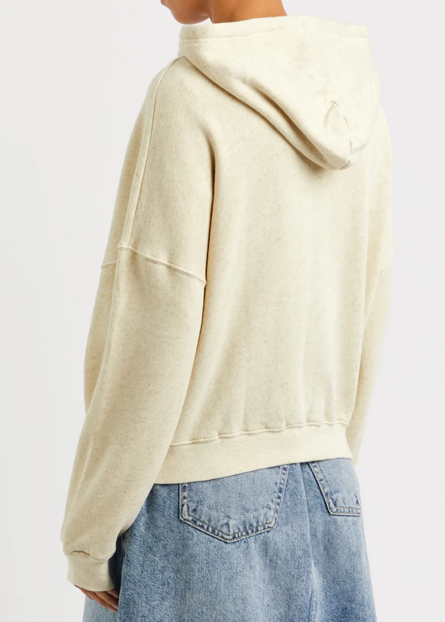 Itonay hooded cotton-blend sweatshirt