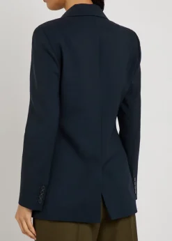 Jackie stretch-wool blazer