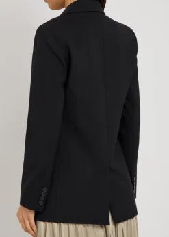 Jackie stretch-wool blazer
