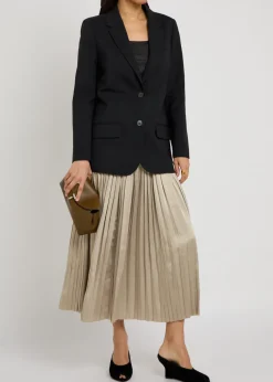 Jackie stretch-wool blazer