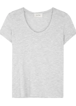 Jacksonville slubbed cotton-blend T-shirt