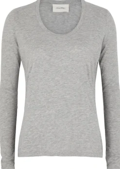 Jacksonville slubbed cotton-blend top
