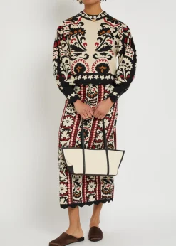 Jacquard knit jumper