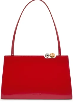 Jacquemus glossed leather shoulder bag