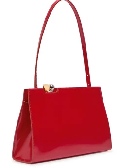 Jacquemus glossed leather shoulder bag