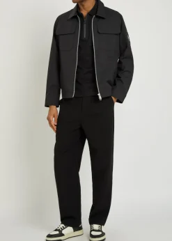 Jacques logo woven jacket
