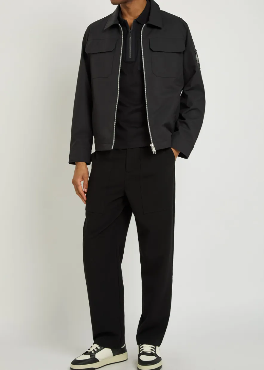 Jacques logo woven jacket