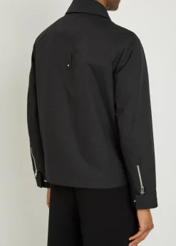 Jacques logo woven jacket