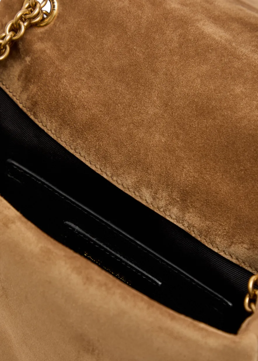 Jamie 4.3 mini suede shoulder bag