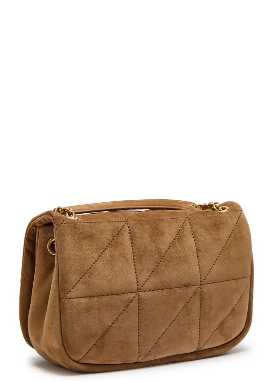 Jamie 4.3 mini suede shoulder bag