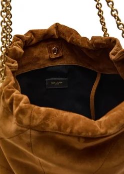 Jamie Pochon large suede shoulder bag
