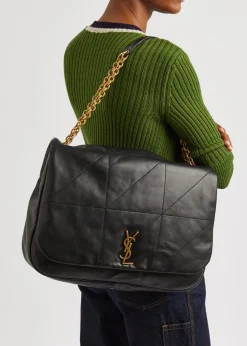 Jamie XL leather shoulder bag