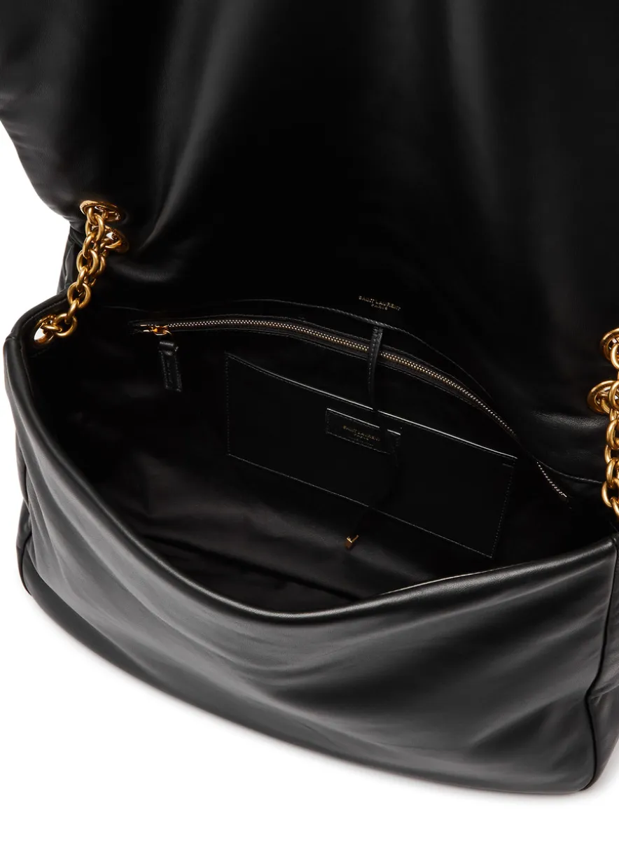 Jamie XL leather shoulder bag