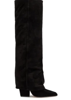 Jane 100 suede knee-high boots