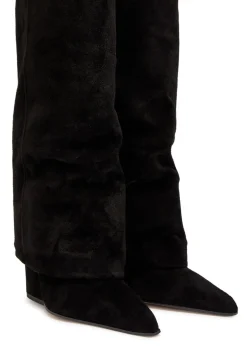 Jane 100 suede knee-high boots