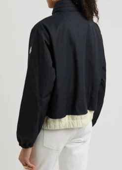Janze hooded cotton-blend jacket