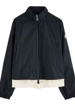 Janze hooded cotton-blend jacket