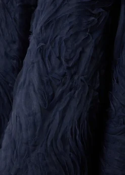 Jasmine ruffled tulle gown