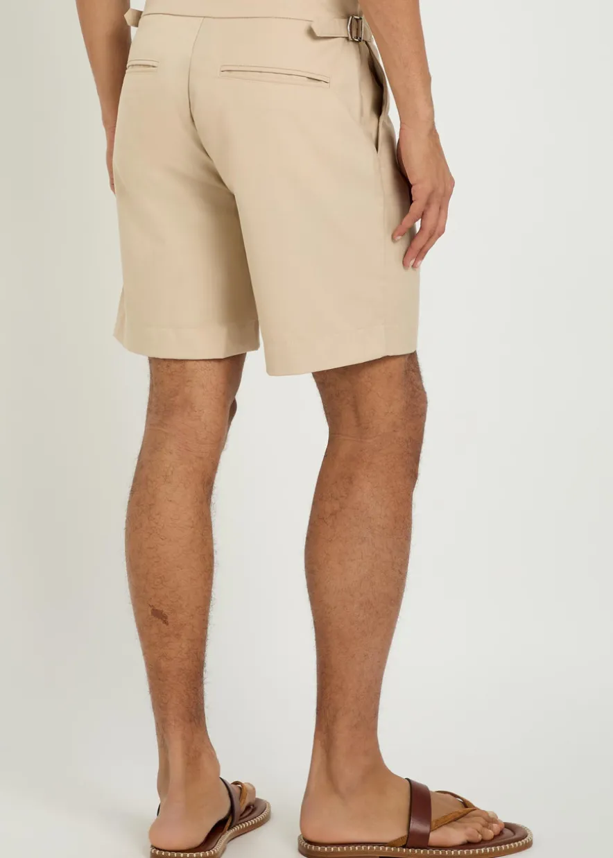 Jasper twill chino shorts