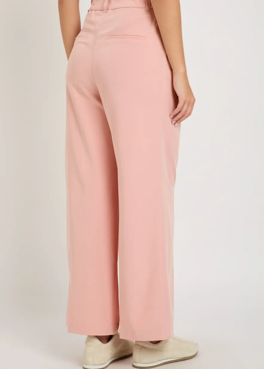 Jayla 29.5 wide-leg stretch-woven trousers